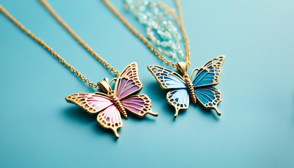 Butterfly Best Friend Necklaces for 2 - Unique Picks
