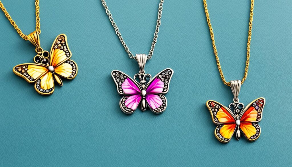 butterfly necklace cost components