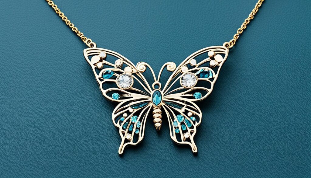 butterfly necklace symbolism