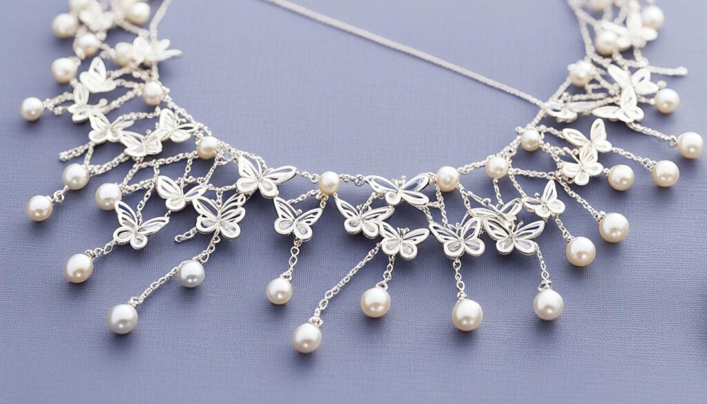 elegant pearl necklace
