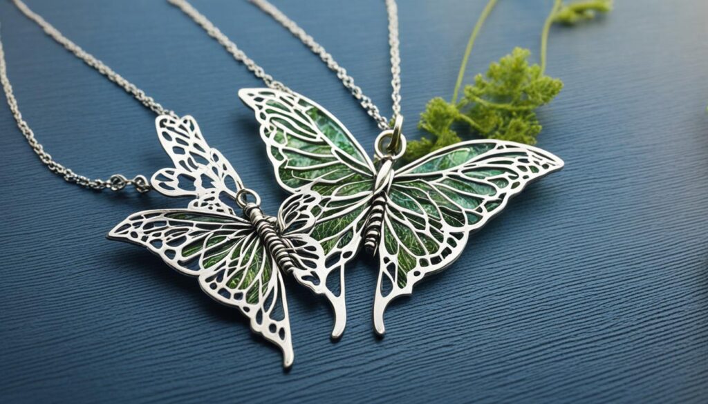 nature inspired necklace