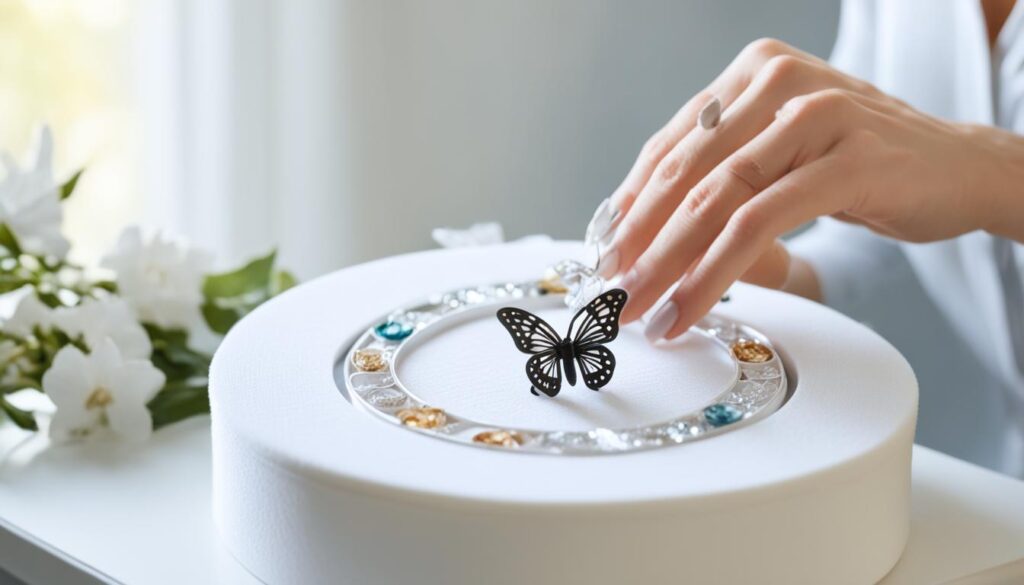 Butterfly Moving Ring Care