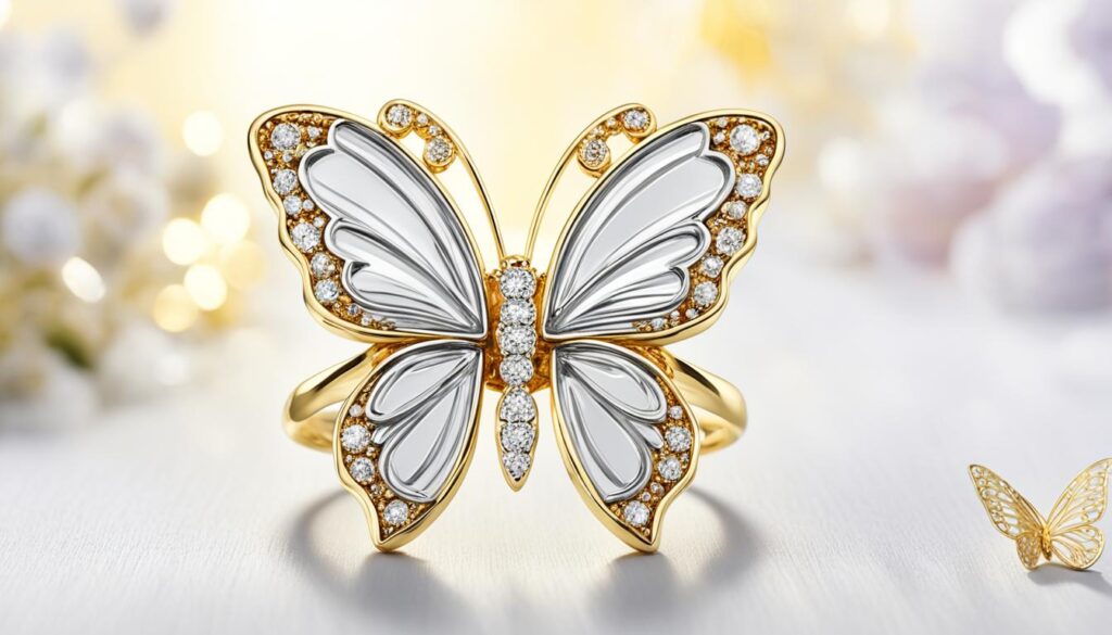 big butterfly ring