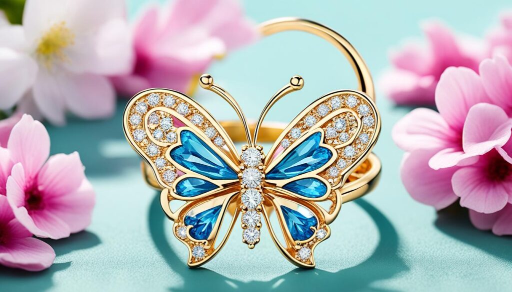 big butterfly ring