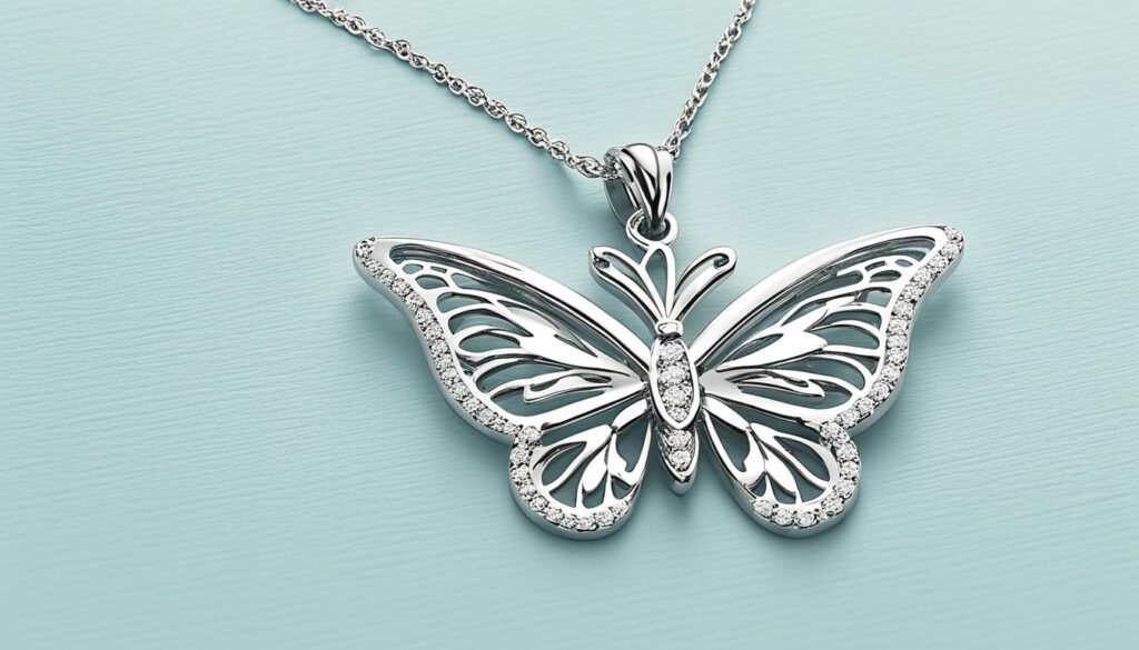 butterfly name necklace