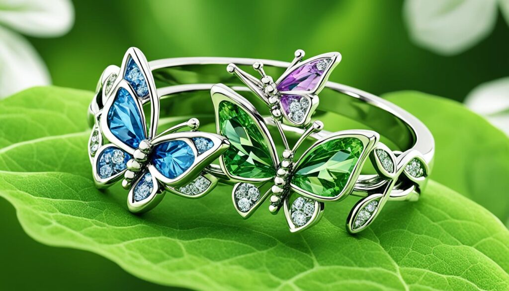 butterfly promise ring