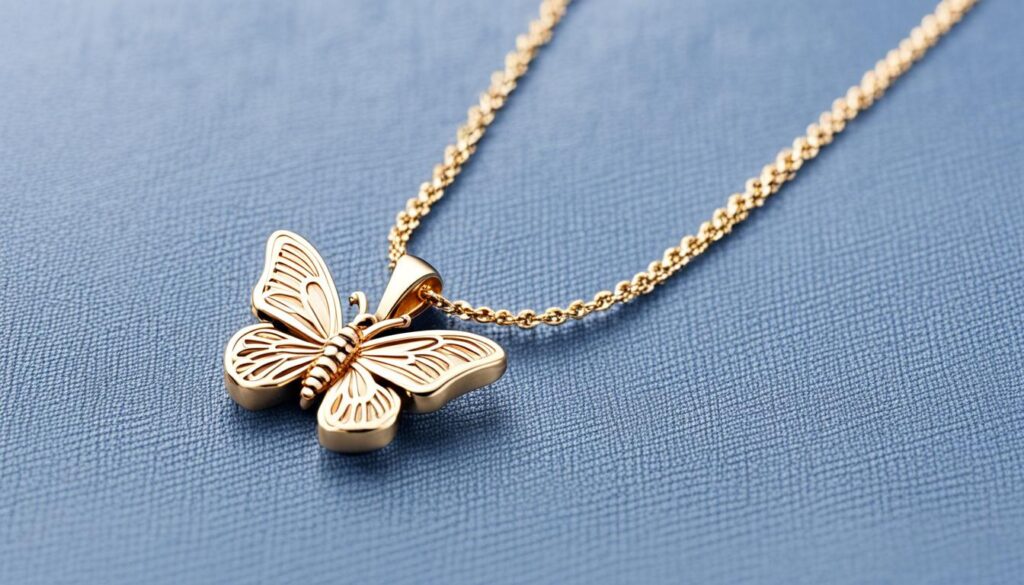 butterfly urn necklace