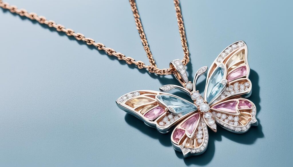 graff butterfly necklace