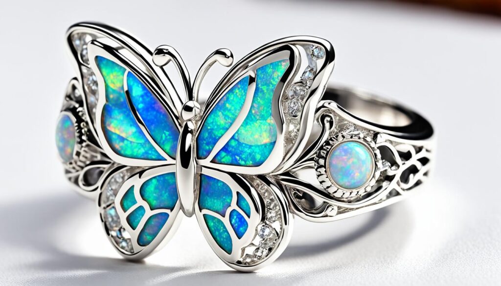 handcrafted opal pieces