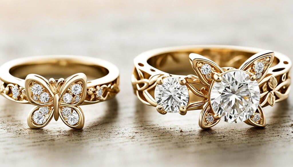 nature-inspired rings