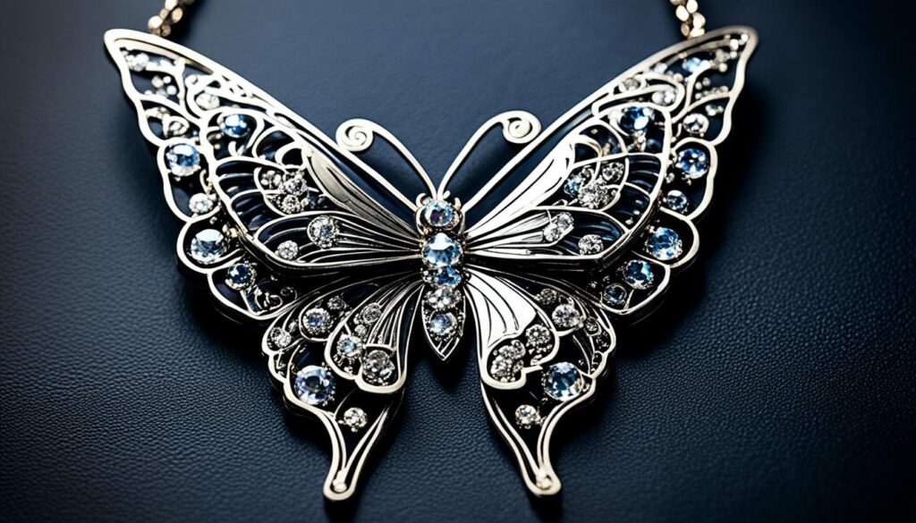 paparazzi butterfly necklace