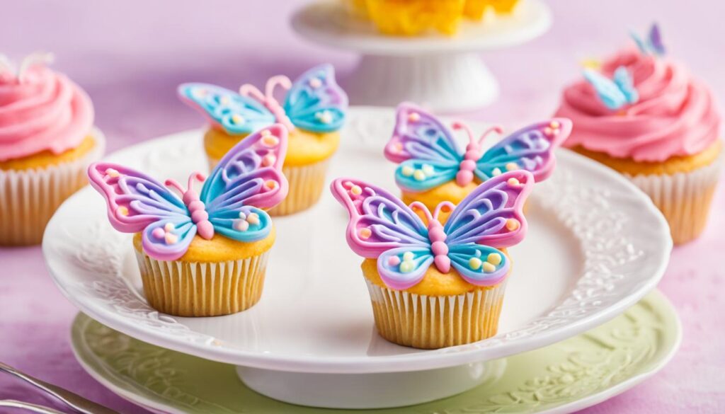 butterfly cupcake rings