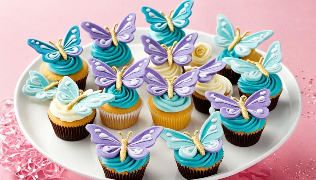 butterfly cupcake rings