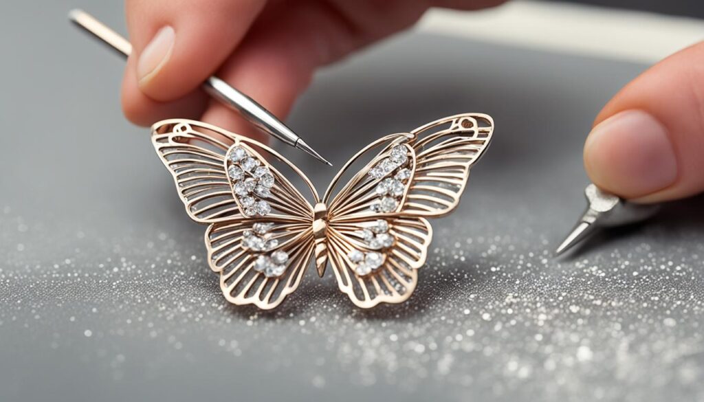 butterfly cut ring