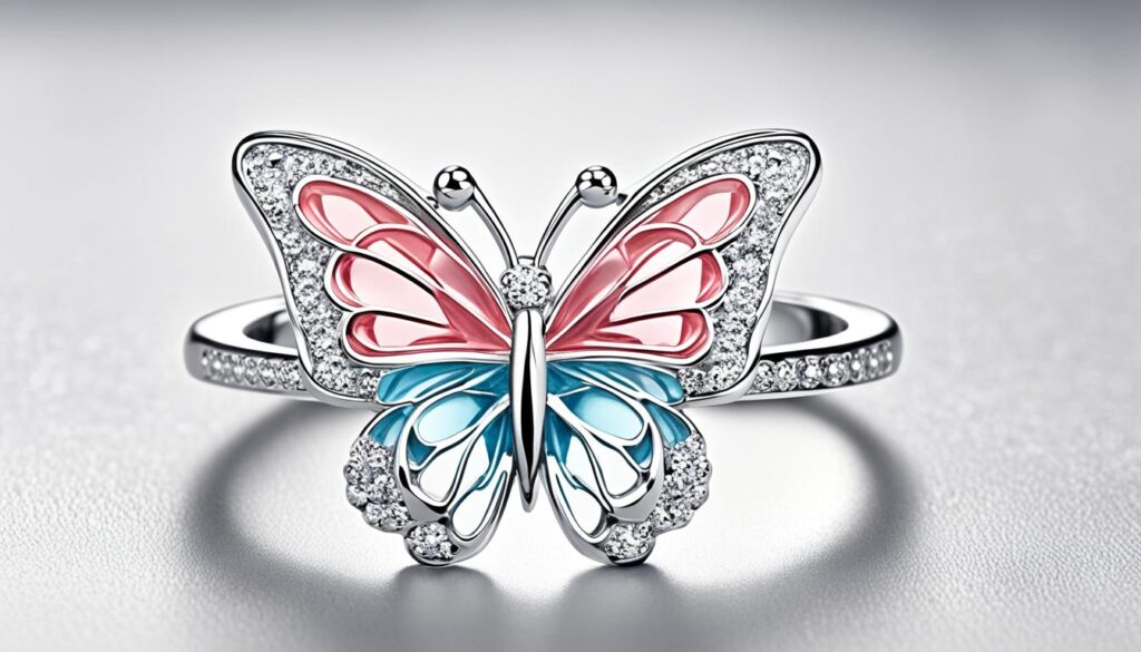 butterfly rings