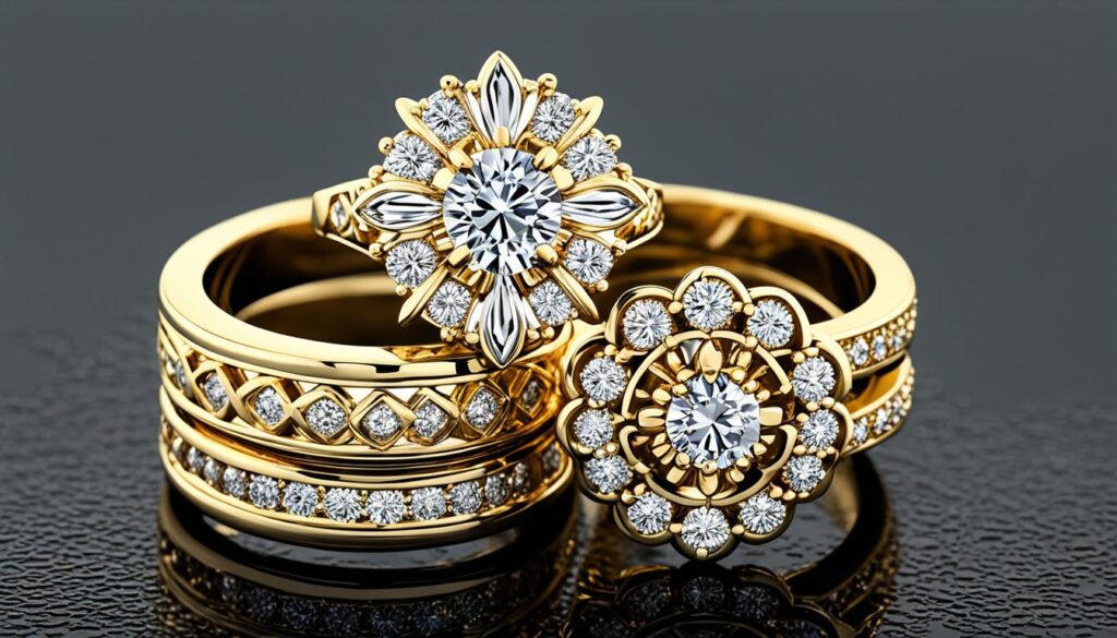 gold rings