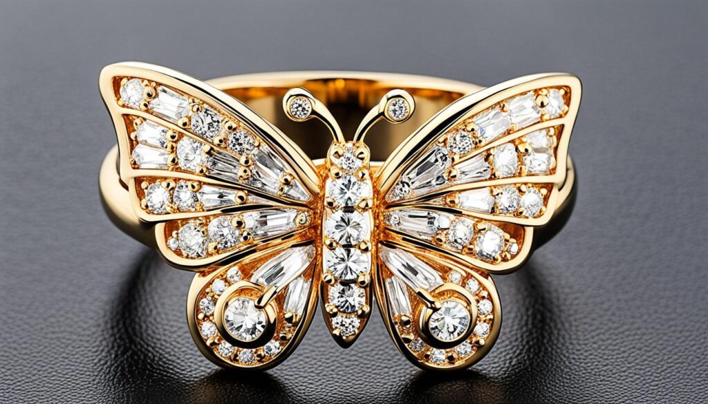 rachel zoe butterfly ring
